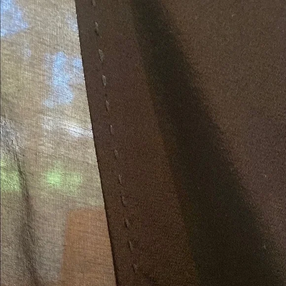 See By Chloe Navy Sheer Long Sleeve Top - Picture 4 of 6